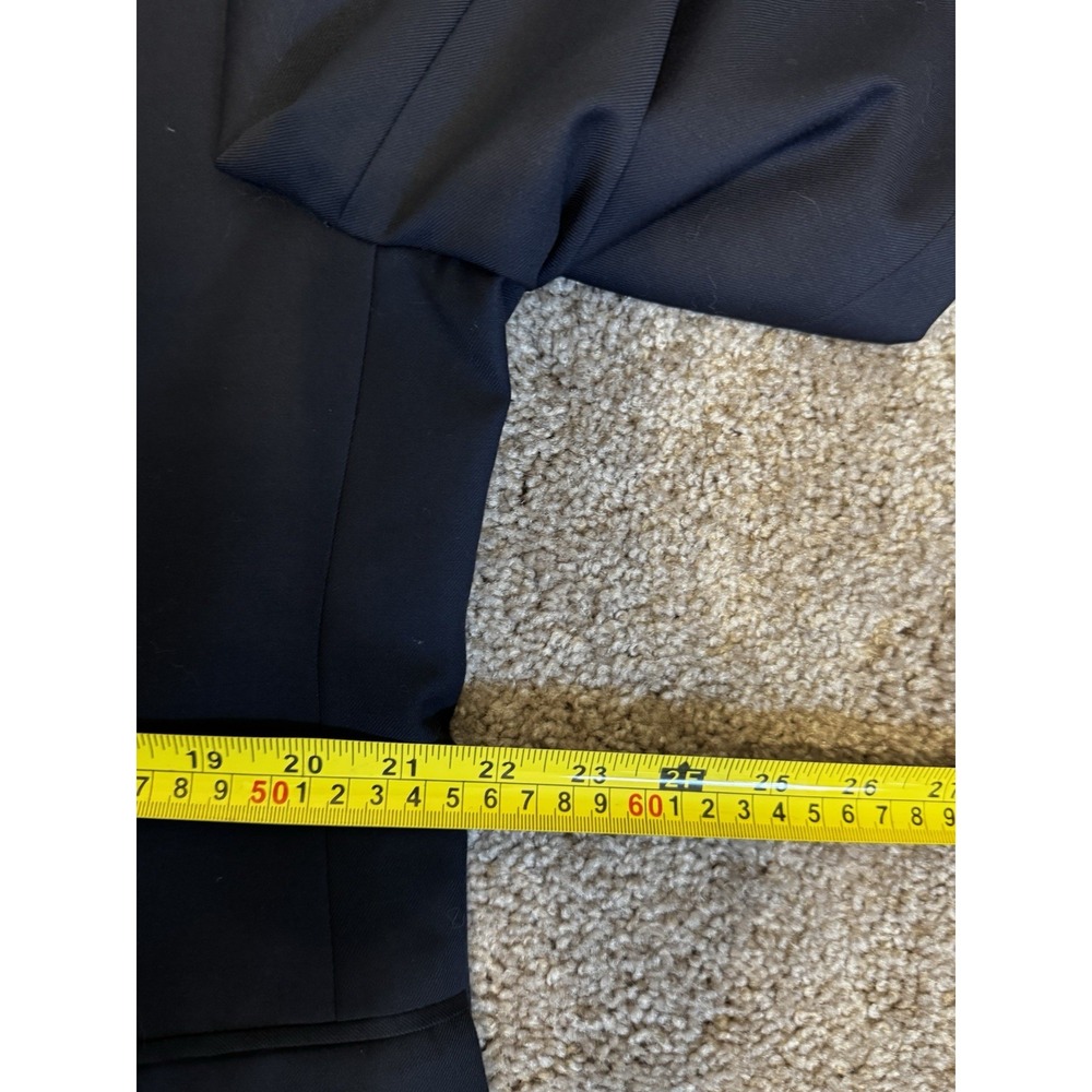 Ralph Lauren Jacket Blazer Mens 42S Wool Navy Gold 2 Button Sport Coat Classic - Picture 12 of 16